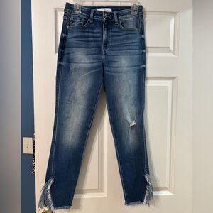 KanCan Dark Blue Straight Leg Jeans